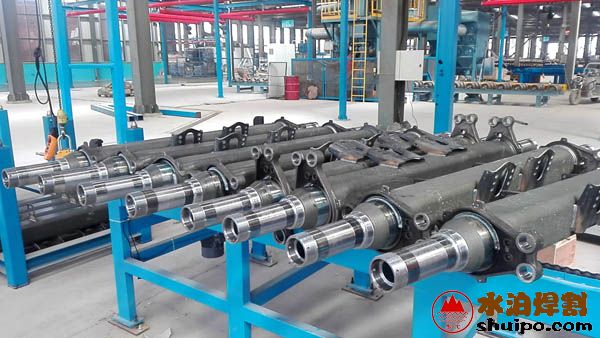 車橋底板、附件焊接效果